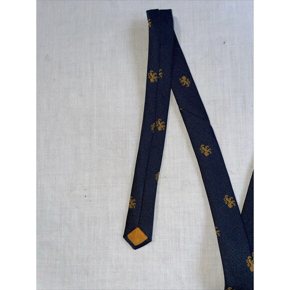 Lochcarron Men’s Dress Tie Size 52” Blue Polyester Business Formal - Picture 7 of 12